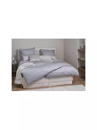 JOOP | Linge de lit en satin SPLIT 70x90cm / 140x200cm Ocean | hellgrau